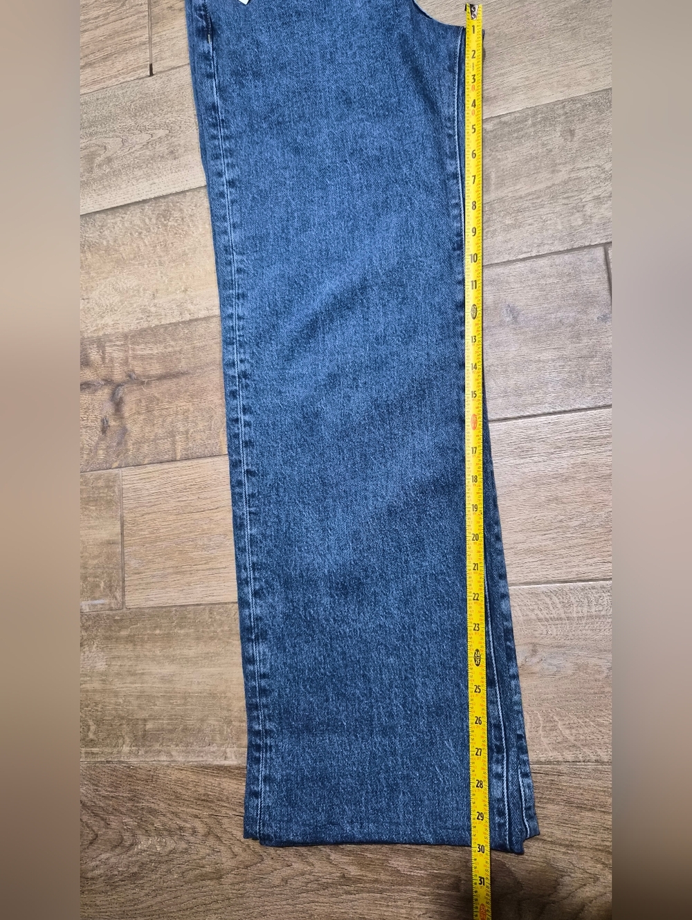 Aritzia Denim Forum Nwt Remy Hi Relaxed No Stressed Medium Blue Size 29 - Picture 11 of 11